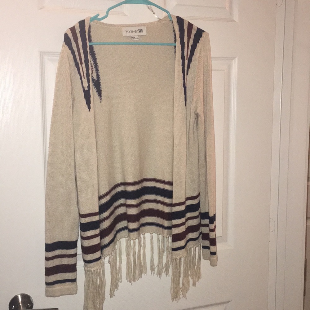 Forever 21 jacket. Frayed at the bottom.